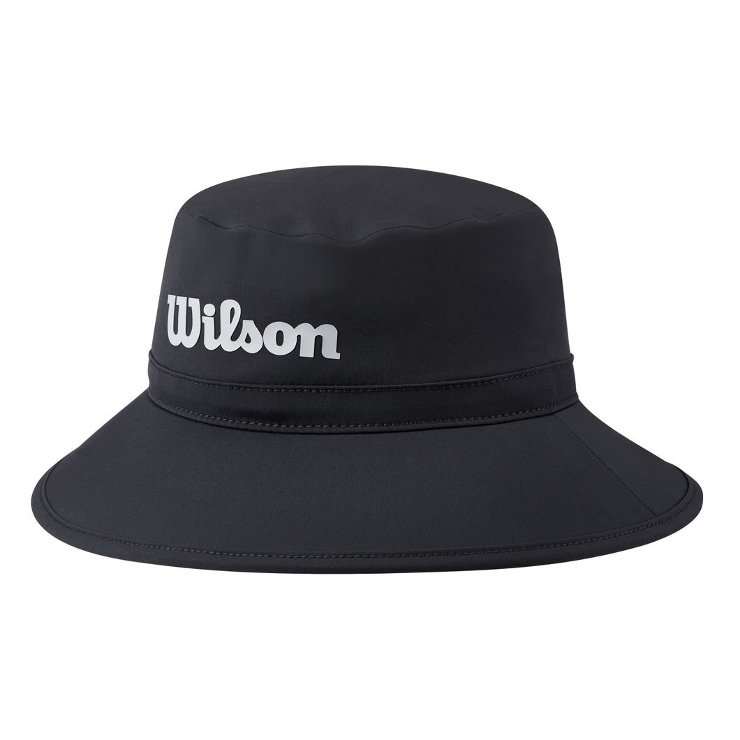 Wilson Rain Mens Bucket Hat - Black/White