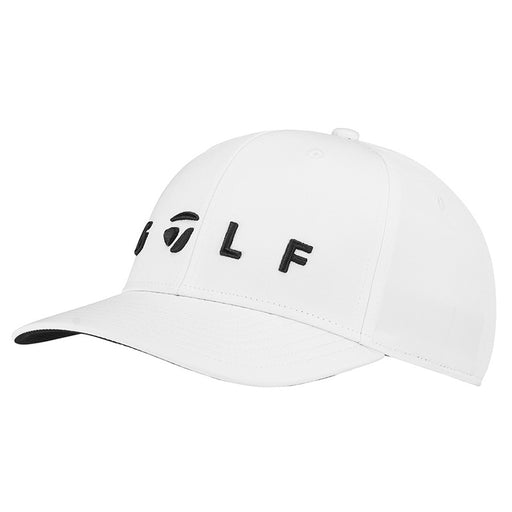 TaylorMade Lifestyle Golf Logo Mens Golf Hat - White