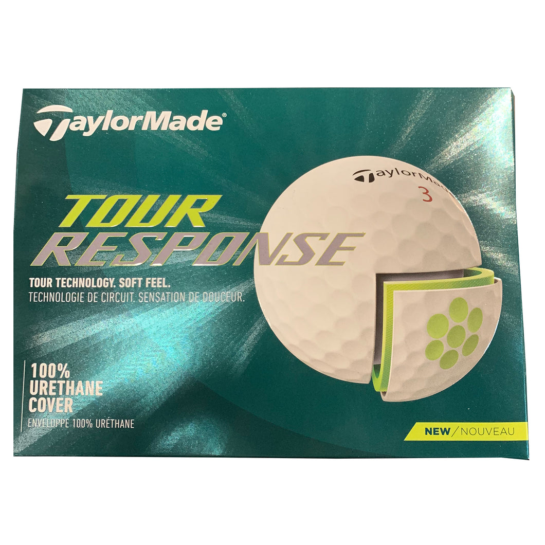 TaylorMade Tour Response Golf Balls - Dozen 2023 - White