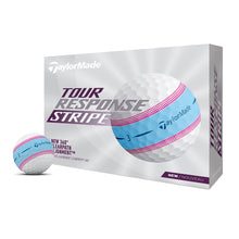 Load image into Gallery viewer, TaylorMade Tour Response Stripe Golf Balls - Dz 24 - Blue/Pink
 - 1