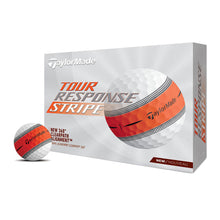 Load image into Gallery viewer, TaylorMade Tour Response Stripe Golf Balls - Dz 24 - Orange
 - 4
