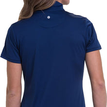 Load image into Gallery viewer, EP NY Convertible Zip Mock Wmns SS Golf Polo
 - 6