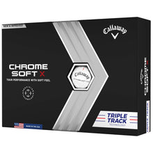 Load image into Gallery viewer, Callaway Chrome Soft X Golf Balls - Dozen - White Tt
 - 2