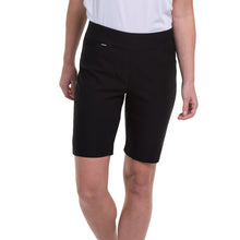 Load image into Gallery viewer, EP New York Bi Stretch Pull On Womens Golf Shorts - BLACK 001/XL
 - 1