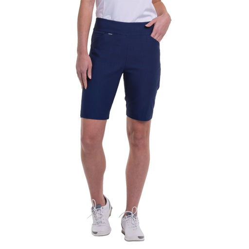 EP New York Bi Stretch Pull On Womens Golf Shorts - INKY 4060/XL