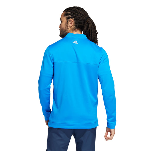 Adidas Club Blue Rush Mens Golf 1/4 Zip