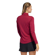 Load image into Gallery viewer, Adidas Ultimate365 Burgundy Womens Golf 1/2 Zip
 - 2