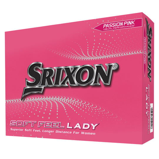 Srixon Soft Feel Lady 8 Golf Balls - Dozen