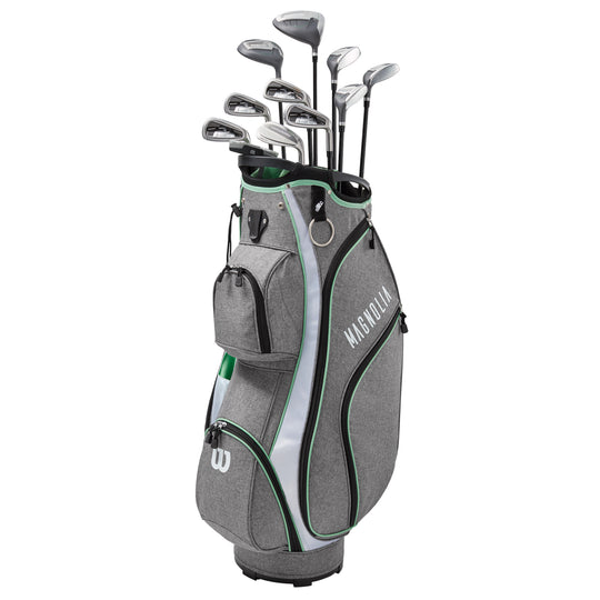 Wilson Magnolia Gray-Mint Womens Cart Complete Golf Set