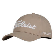 Load image into Gallery viewer, Titleist Tour Performance Mens Golf Hat 2024 - Khaki/White/One Size
 - 8
