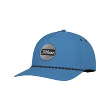 Load image into Gallery viewer, Titleist Boardwalk Rope Mens Golf Hat - Reef Blue/White/One Size
 - 5