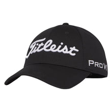Load image into Gallery viewer, Titleist Tour Elite Mens Golf Hat - Black/White/L/XL
 - 5