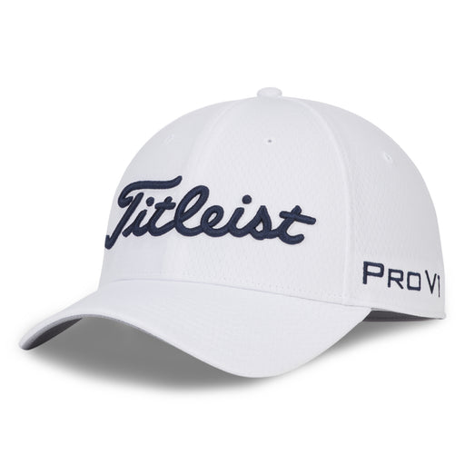 Titleist Tour Elite Mens Golf Hat - White/Navy/L/XL