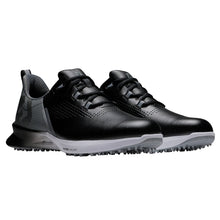 Load image into Gallery viewer, FootJoy Fuel Mens Golf Shoes 1 - Blk/Charcl/Slvr/2E WIDE/11.0
 - 1