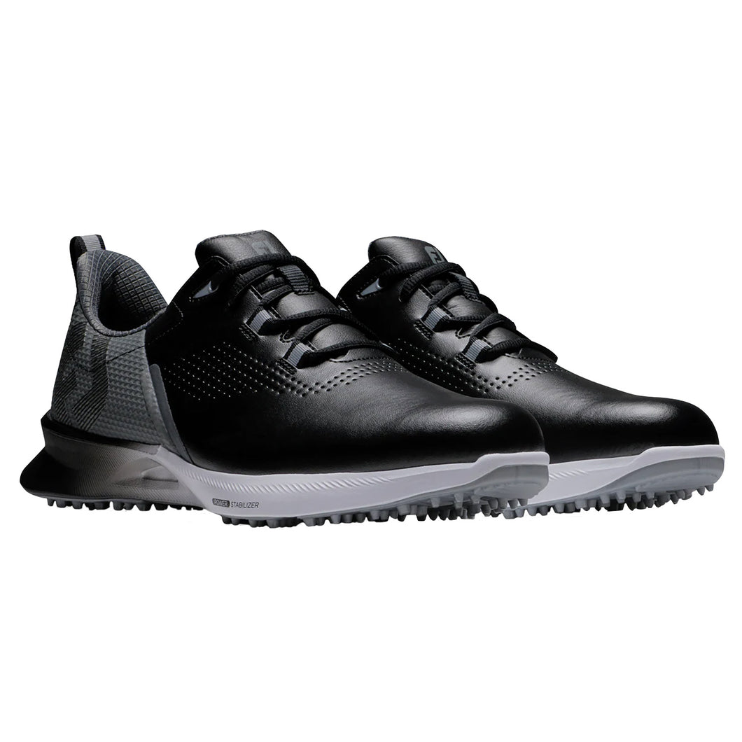 FootJoy Fuel Mens Golf Shoes 1 - Blk/Charcl/Slvr/2E WIDE/11.0