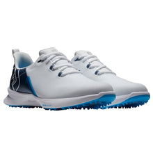 Load image into Gallery viewer, FootJoy Fuel Sport Mens Golf Shoes - Navy/White/Blue/D Medium/12.0
 - 1
