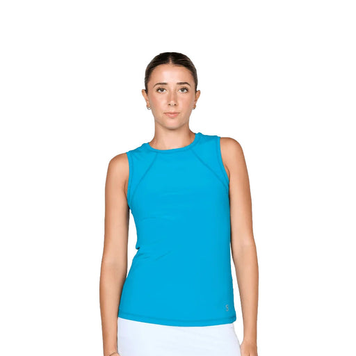Sofibella UV Colors Womens Sleeveless Tennis Sh - Surfer/2X