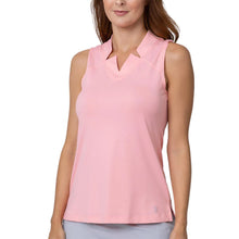 Load image into Gallery viewer, Sofibella Golf Colors Sleeveless Womens Golf Shrt - Bubble/2X
 - 3