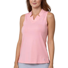 Load image into Gallery viewer, Sofibella Golf Colors Sleeveless Womens Golf Shrt - Bubble/2X
 - 2
