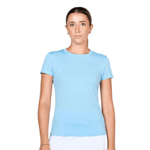 Load image into Gallery viewer, Sofibella UV Colors SS Wmns Tennis Shirt - Cloud/2X
 - 4
