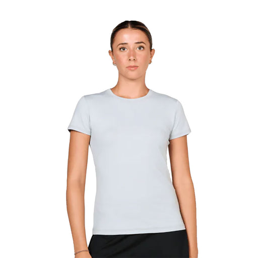 Sofibella UV Colors SS Wmns Tennis Shirt - Stone/2X