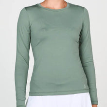 Load image into Gallery viewer, Sofibella UV Colors Womens LS Tennis Shirt
 - 36