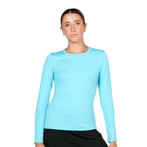 Sofibella UV Colors Womens LS Tennis Shirt