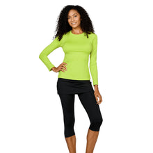 Load image into Gallery viewer, Sofibella UV Colors Womens LS Tennis Shirt
 - 37