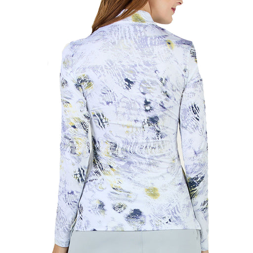 Sofibella Long Sleeve UV Feather Wmns Golf 1/4 Zip