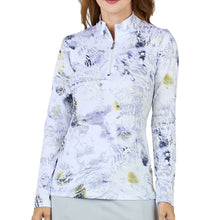 Load image into Gallery viewer, Sofibella Long Sleeve UV Feather Wmns Golf 1/4 Zip - Luna/XL
 - 15