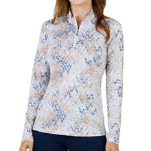 Load image into Gallery viewer, Sofibella Long Sleeve UV Feather Wmns Golf 1/4 Zip - Missy/M
 - 17