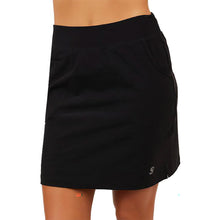 Load image into Gallery viewer, Sofibella 18 in UV Staples Womens Golf Skort - Black/2X
 - 1