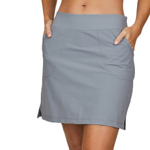 Load image into Gallery viewer, Sofibella 18 in UV Staples Womens Golf Skort - Stone/2X
 - 12