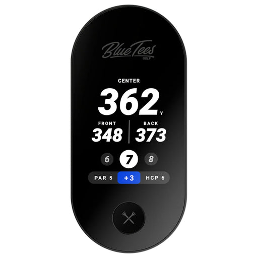 Blue Tees The Ringer Handheld Golf GPS - Black