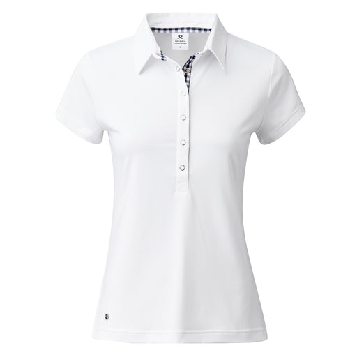 Daily Sports Dina White Womens Golf Polo - WHITE 100/XL