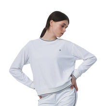 Load image into Gallery viewer, Daily Sports Mare White Womens Golf Sweatshirt - WHITE 100/L
 - 1
