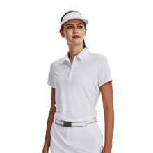 Load image into Gallery viewer, Under Armour Playoff Womens SS Golf Polo - WHITE 100/XL
 - 9