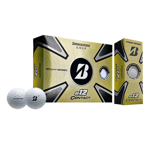 Bridgestone e12 Contact Golf Balls - Dozen - White