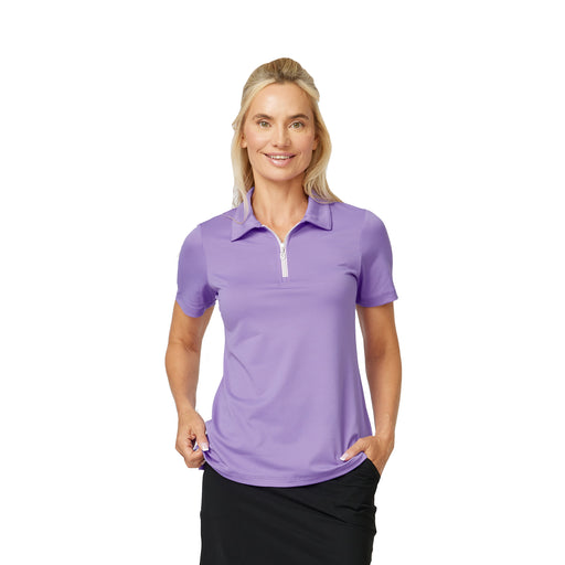 Sofibella Golf Colors Womens SS Golf Polo 1 - Amethyst/2X