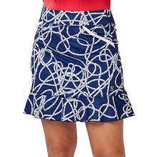 Load image into Gallery viewer, Sofibella Golf Colors 18in Womens Golf Skort 1 - Nautical/2X
 - 6