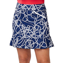 Load image into Gallery viewer, Sofibella Golf Colors 18in Womens Golf Skort 1 - Nautical/2X
 - 9