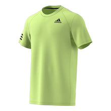 Load image into Gallery viewer, Adidas Club 3-Stripes Boys Tennis Shirt - PULSE LIME 314/XL
 - 6