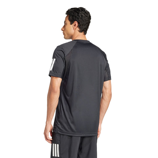 Adidas Club 3 Stripes Mens Tennis Shirt 1
