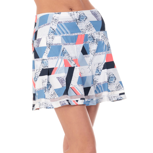 Lucky in Love Snake Point Blu 15.5 Wmn Golf Skort - BLUEMARINE 430/XL