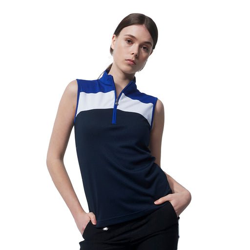 Daily Sports Calais Womens Sleeveless Golf Polo - NAVY 590/XL