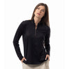 SanSoleil Solshine Foil Print Mock Womens Long Sleeve Sun Shirt
