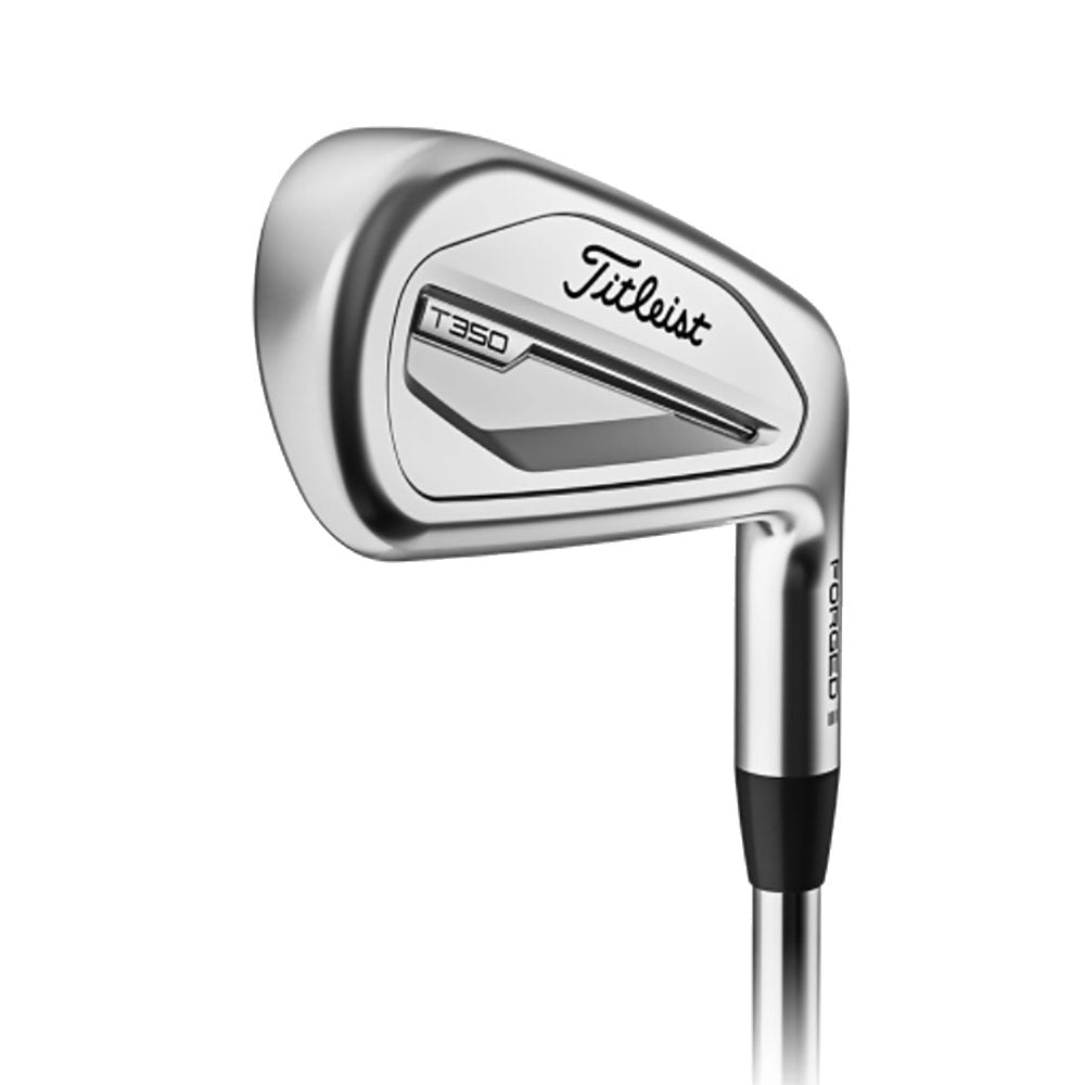 Titleist T350 Steel Right Hand Mens 7 Pc Iron Set - 5-PW GW/Amt Red/Regular