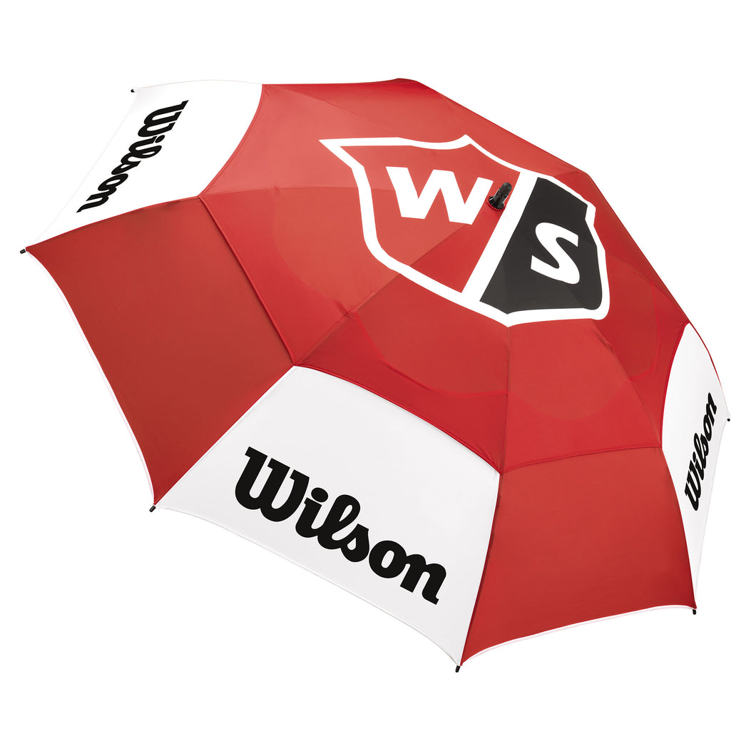 Wilson Tour 62 Inch Red Golf Umbrella - Red
