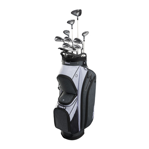 Wilson Player Fit Womens Right Hand Graphite Complete Cart Golf Set - 2