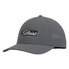 Load image into Gallery viewer, Titleist Oceanside Mens Golf Hat - Charc/Blk/Tdl/One Size
 - 6